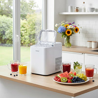 Ice Maker Machine with Ice Scoop & Basket