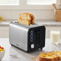 2 Slice Toaster with 7 Browning Levels