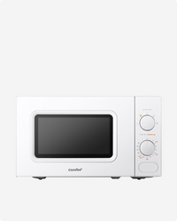 700W 20L Countertop Microwave Oven with Dual Knob