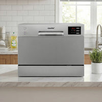 6.5L Freestanding Compact Dishwasher with LED display