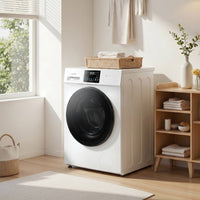 10kg Washer Dryer Machine 2 in 1 with 7kg Drying Capacity, Steam Function & Quick Wash