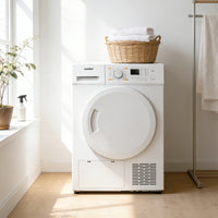 8KG Freestanding Heat Pump Tumble Dryer, A+ Energy Rated with 16 Drying Programmes
