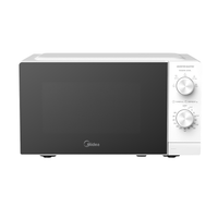 White Microwave Oven with 5 Power Levels