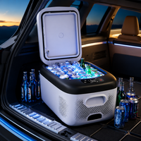 16L Compressor Car Refrigerator with Display Screen