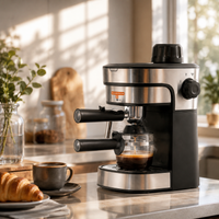 Espresso Coffee Machine with Milk Frother