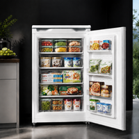 88L Freestanding Under Counter Freezer