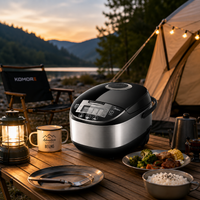 5L Digital Multi-Cooker & Rice Cooker with Steamer Basket | 8 Presets, 24H Timer & Smart NTC Sensor