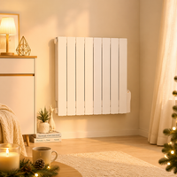 1800W Electric Oil Filled Radiator Space Heater with LED Screen