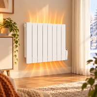 1500W Electric Oil Filled Radiator Space Heater with LED Screen