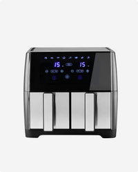 8L Dual Basket Air Fryer with Touch Screen