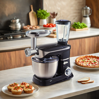 6 Speed 7L Multifunctional Household Tilt-Head Stand Mixer