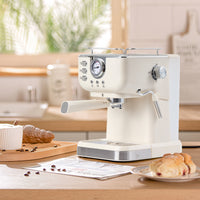 20 Bar Retro Coffee Espresso Machine with Steam Wand