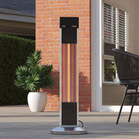 Outdoor Freestanding Aluminium Portable Electric Heater for Patio