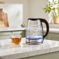 Fast Boil 1.8L Electric Kettle with Auto Shut-Off and Boil-Dry Protection