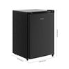 46L Freestanding Freezer with Drawer, Compact Mini Freezer for Apartment, Office & Holiday Home